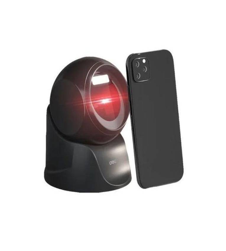 Deli Caméra Scanner lecteur de code S231 1D/2D Barcode barres omnidirectionnel Rapide